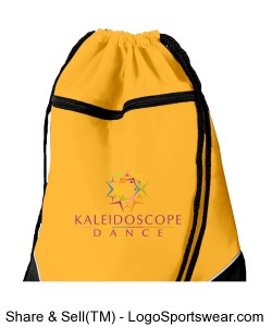 Kaleidoscope Dance - Cinch Bag Design Zoom