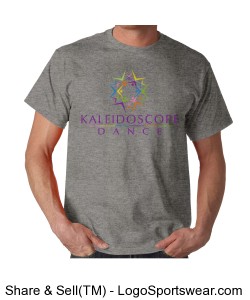 Kaleidoscope Dance T-Shirt Design Zoom